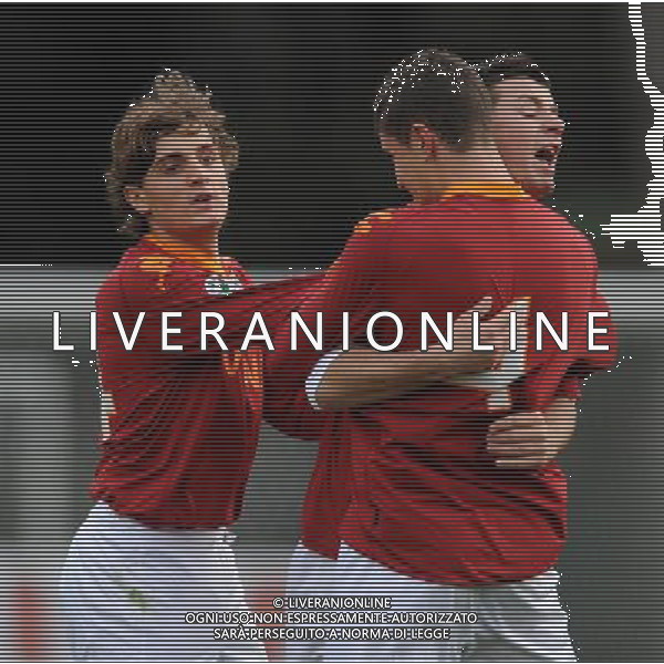 62¡ Torneo Viareggio Cup World Football Tournament Coppa Carnevale-Gr.B Gir.8 Viareggio - 02.02.2010 Roma-FK Ventspils Nella Foto:ESULTANZA ROMA /Ph.Vitez-Ag. Aldo Liverani