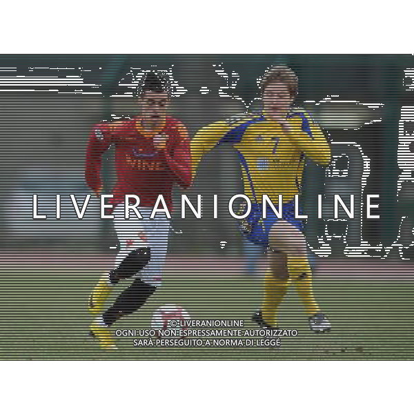 62Á Torneo Viareggio Cup World Football Tournament Coppa Carnevale-Gr.B Gir.8 Viareggio - 02.02.2010 Roma-FK Ventspils Nella Foto:STOIAN ADRIAN MARIUS-IGNATANS VISVALDIS /Ph.Vitez-Ag. Aldo Liverani