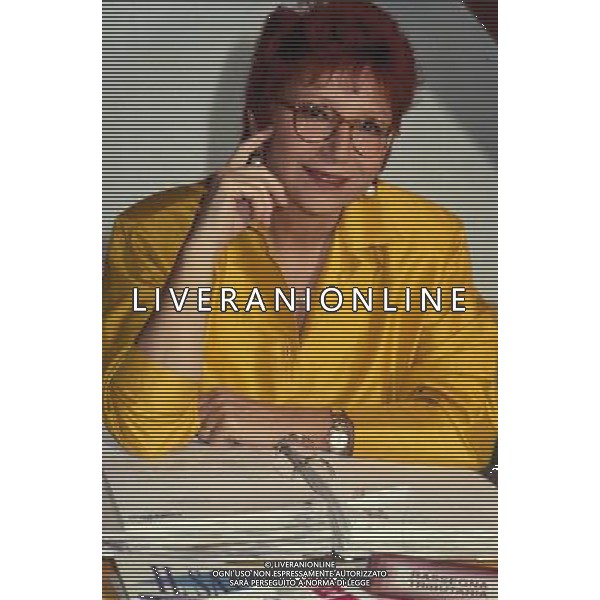 ARCHIVIO NELLA FOTO ANNA BARTOLINI AG ALDO LIVERANI