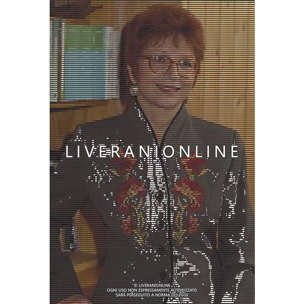 ARCHIVIO NELLA FOTO ANNA BARTOLINI AG ALDO LIVERANI