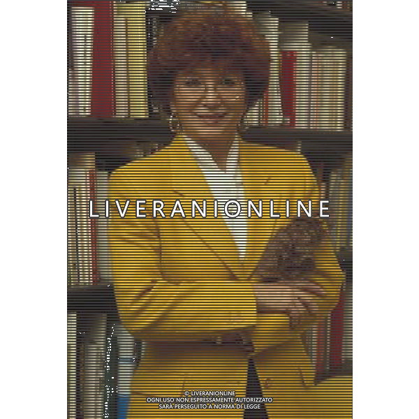ARCHIVIO NELLA FOTO ANNA BARTOLINI AG ALDO LIVERANI
