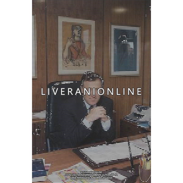 ARCHIVIO NELLA FOTO ANTONIO MARANO AG ALDO LIVERANI