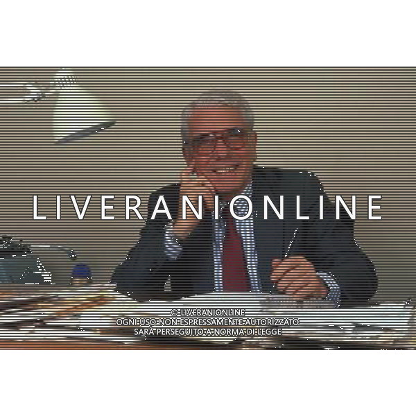 NELLA FOTO CERVI MARIO GIORNALISTA AG ALDO LIVERANI
