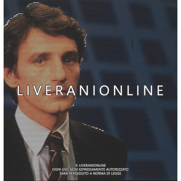 NELLA FOTO David Sassoli giornalista AG aldo liverani