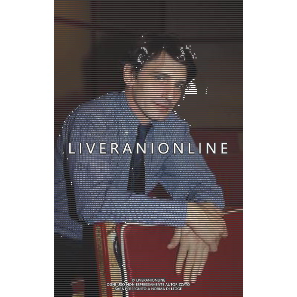 NELLA FOTO David Sassoli giornalista AG aldo liverani