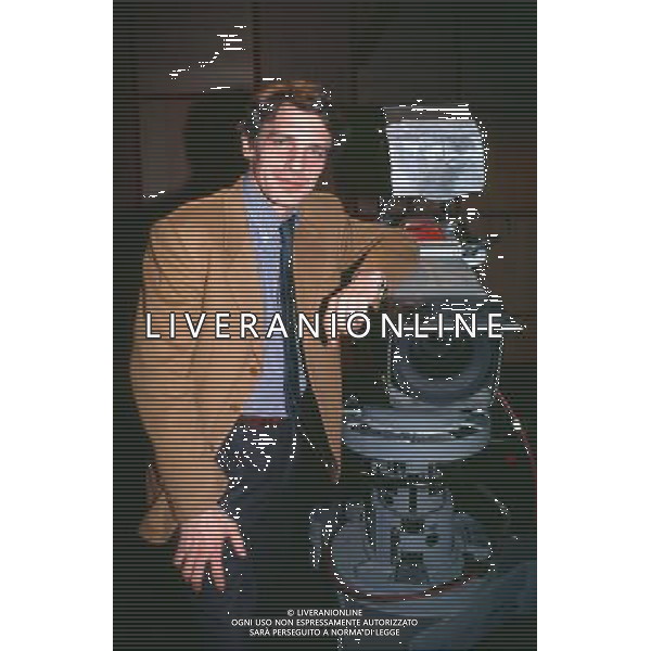 NELLA FOTO David Sassoli giornalista AG aldo liverani