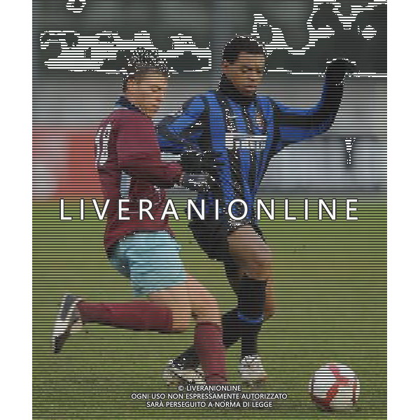 62Á Torneo Viareggio Cup World Football Tournament Coppa Carnevale-Gr.A Gir.2 Viareggio - 05.02.2010 Inter-A.P.I.A. Leichhard Tiger Nella Foto:NWANKWO /Ph.Vitez-Ag. Aldo Liverani