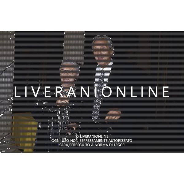 ARCHIVIO - Ottavio Missoni (Ragusa, 11 febbraio 1921) e\' uno stilista ed ex atleta italiano. nella foto Ottavio Missoni rosita missoni ph.archivio aldo liverani sas
