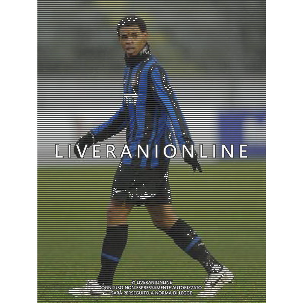 62¡ Torneo Viareggio Cup World Football Tournament Coppa Carnevale-Gr.A Gir.2 Viareggio - 05.02.2010 Inter-A.P.I.A. Leichhard Tiger Nella Foto:NWANKWO OBIORA /Ph.Vitez-Ag. Aldo Liverani