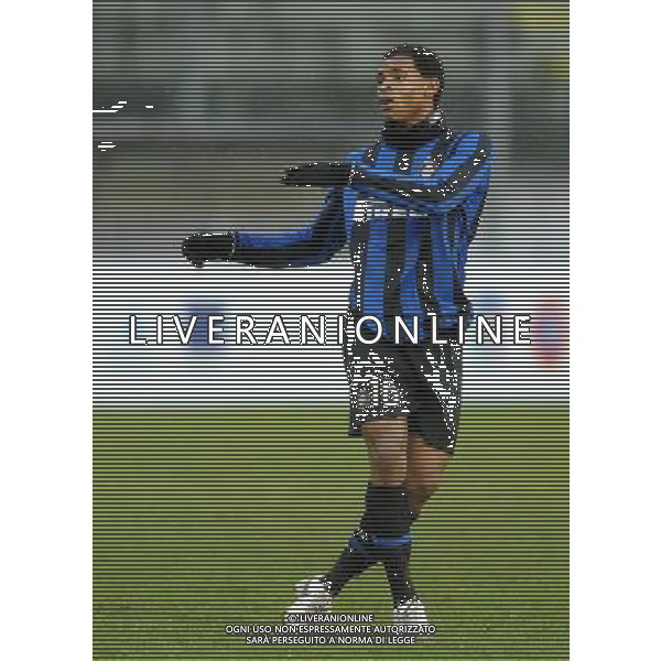 62¡ Torneo Viareggio Cup World Football Tournament Coppa Carnevale-Gr.A Gir.2 Viareggio - 05.02.2010 Inter-A.P.I.A. Leichhard Tiger Nella Foto:NWANKWO OBIORA /Ph.Vitez-Ag. Aldo Liverani