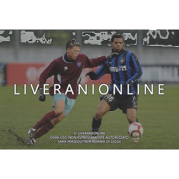 62¡ Torneo Viareggio Cup World Football Tournament Coppa Carnevale-Gr.A Gir.2 Viareggio - 05.02.2010 Inter-A.P.I.A. Leichhard Tiger Nella Foto:NWANKWO OBIORA /Ph.Vitez-Ag. Aldo Liverani