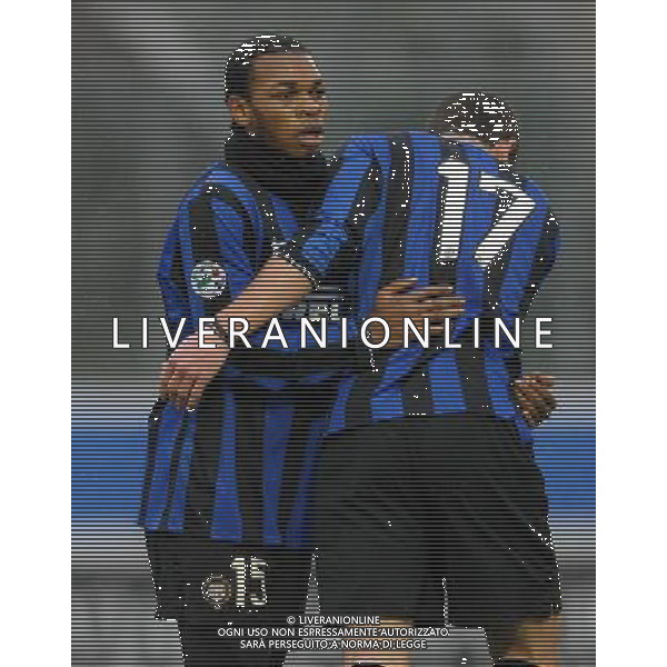 62¡ Torneo Viareggio Cup World Football Tournament Coppa Carnevale-Gr.A Gir.2 Viareggio - 05.02.2010 Inter-A.P.I.A. Leichhard Tiger Nella Foto:OBI JOEL CHUKWUMA-ALIBEC DENIS /Ph.Vitez-Ag. Aldo Liverani