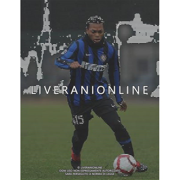 62¡ Torneo Viareggio Cup World Football Tournament Coppa Carnevale-Gr.A Gir.2 Viareggio - 05.02.2010 Inter-A.P.I.A. Leichhard Tiger Nella Foto:OBI JOEL CHUKWUMA /Ph.Vitez-Ag. Aldo Liverani