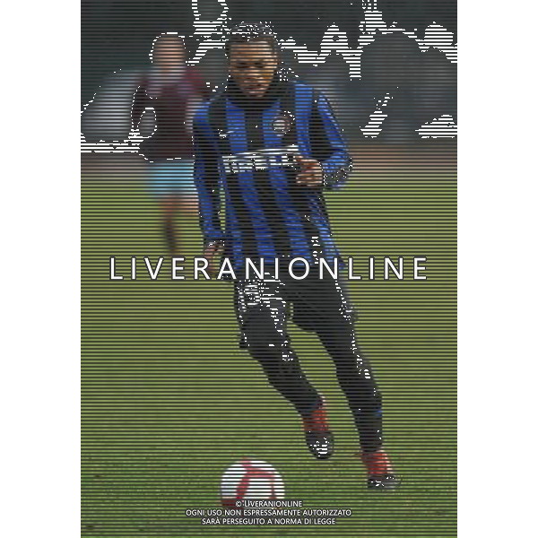 62¡ Torneo Viareggio Cup World Football Tournament Coppa Carnevale-Gr.A Gir.2 Viareggio - 05.02.2010 Inter-A.P.I.A. Leichhard Tiger Nella Foto:OBI JOEL CHUKWUMA /Ph.Vitez-Ag. Aldo Liverani