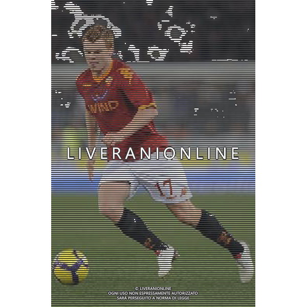 Roma - 04/02/2010 - Stadio Olimpico - TIM CUP 2009/2010 - semifinale di andata - AS Roma vs Udinese - nella foto: John Arne RIISE ph. Corradetti / ©Aldo Liverani Sas