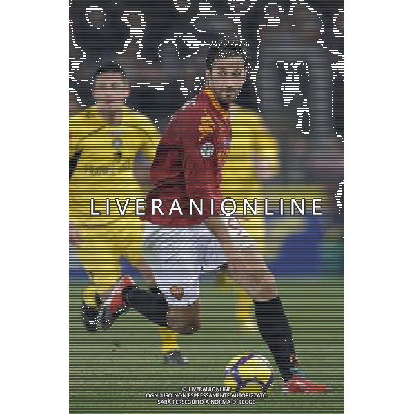 Roma - 04/02/2010 - Stadio Olimpico - TIM CUP 2009/2010 - semifinale di andata - AS Roma vs Udinese - nella foto: Mirko VUCINIC ph. Corradetti / ©Aldo Liverani Sas