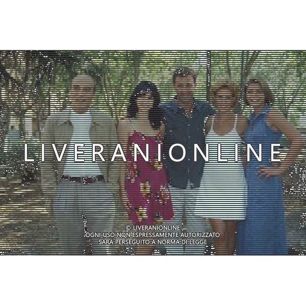FILM\'TRENTA RIGHE PER UN DELITTO\' NELLA FOTO IL CAST AG ALDO LIVERANI