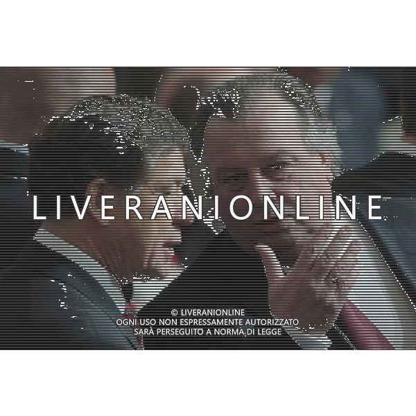 The Austrian football association General Secretary Alfred Ludwig (R), after the UEFA EURO 2012 qualifying Draw Cremony in the Congress Hall of the Palace of Culture and Science in Warsaw, Poland, 7 February 2010. /Agenzia Aldo Liverani Sas - ITALY ONLY - VARSAVIA: SORTEGGI DI QUALIFICAZIONE AGLI EUROPEI DI CALCIO UCRAINA-POLONIA 2012