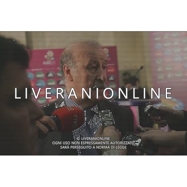 Spanish coach Vincente del Bosque speaks to media after the draw for the UEFA EURO 2012 soccer championschips in the Congress Hall of the Palace of Culture and Science in Warsaw, Poland, 7 February 2010. 51 teams taking part in the Euro 2012 qualifications will create nine groups. Six of them will consist of six teams, and three of them – five. Winners and one team from the second place with the best achievements will advance to championships directly. The other eight teams classified on the second position in the group will set up four pairs. The EURO 2012 European soccer championship will kick off June 2012 in Poland and Ukraine. The opening match at the National Stadium in Warsaw will take place on 8 June. Eliminations will begin in September 2010 and will last until autumn 2011. /Agenzia Aldo Liverani Sas - ITALY ONLY - VARSAVIA: SORTEGGI DI QUALIFICAZIONE AGLI EUROPEI DI CALCIO UCRAINA-POLONIA 2012