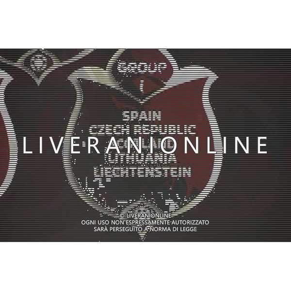 The results Group I after the draw for the UEFA EURO 2012 soccer championschips are diplayed in the Congress Hall of the Palace of Culture and Science in Warsaw, Poland, 7 February 2010. 51 teams taking part in the Euro 2012 qualifications will create nine groups. Six of them will consist of six teams, and three of them – five. Winners and one team from the second place with the best achievements will advance to championships directly. The other eight teams classified on the second position in the group will set up four pairs. The EURO 2012 European soccer championship will kick off June 2012 in Poland and Ukraine. The opening match at the National Stadium in Warsaw will take place on 8 June. Eliminations will begin in September 2010 and will last until autumn 2011. /Agenzia Aldo Liverani Sas - ITALY ONLY - VARSAVIA: SORTEGGI DI QUALIFICAZIONE AGLI EUROPEI DI CALCIO UCRAINA-POLONIA 2012