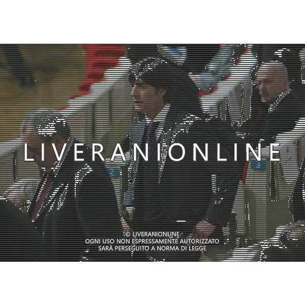 Germany head coach Joachim Loew (2 R) before the UEFA EURO 2012 qualifying Draw Cremony in the Congress Hall of the Palace of Culture and Science in Warsaw, Poland, 7 February 2010. 51 teams taking part in the Euro 2012 qualifications will create nine groups. Six of them will consist of six teams, and three of them – five. Winners and one team from the second place with the best achievements will advance to championships directly. The other eight teams classified on the second position in the group will set up four pairs. The EURO 2012 European soccer championship will kick off June 2012 in Poland and Ukraine. The opening match at the National Stadium in Warsaw will take place on 8 June. Eliminations will begin in September 2010 and will last until autumn 2011. /Agenzia Aldo Liverani Sas - ITALY ONLY - VARSAVIA: SORTEGGI DI QUALIFICAZIONE AGLI EUROPEI DI CALCIO UCRAINA-POLONIA 2012