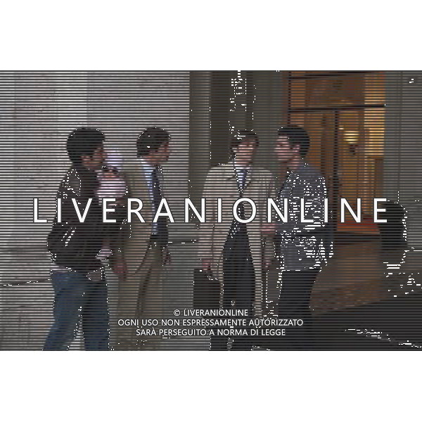 FILM\'Scusa ma ti voglio sposare\' NELLA FOTO Luca Angeletti, Ignazio Oliva, Francesco Apolloni, Raoul Bova AG ALDO LIVERANI