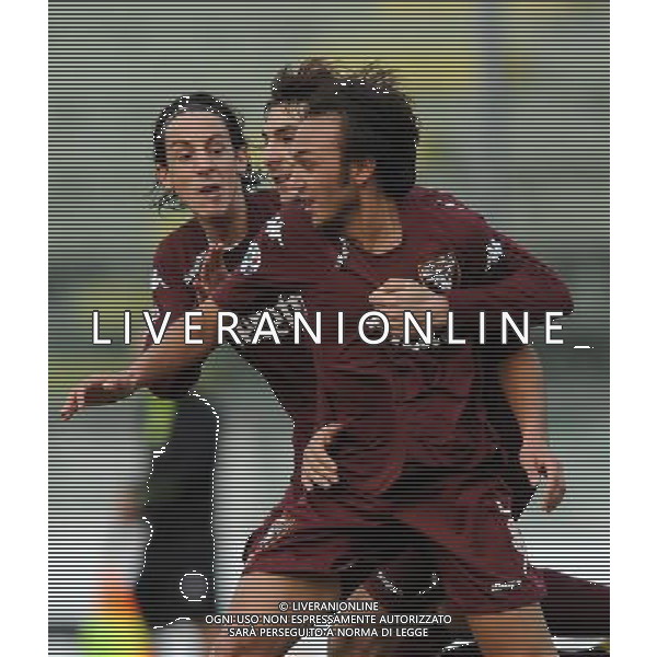 62Á Torneo Viareggio Cup World Football Tournament Coppa Carnevale Ottavi Viareggio - 09.02.2010 Torino-Milan Nella Foto:L\'ESULTANZA DI TARASCHI DOPO IL GOL /Ph.Vitez-Ag. Aldo Liverani