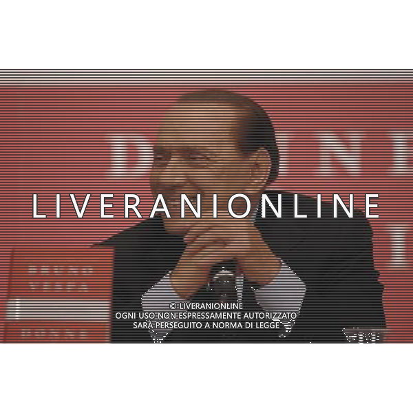 ROMA, 10 FEBBRAIO 2010 PRESENTAZIONE DEL LIBRO: DONNE DI CUORI DI B. VESPA NELLA FOTO: SILVIO BERLUSCONI ©AGENZIA ALDO LIVERANI SAS