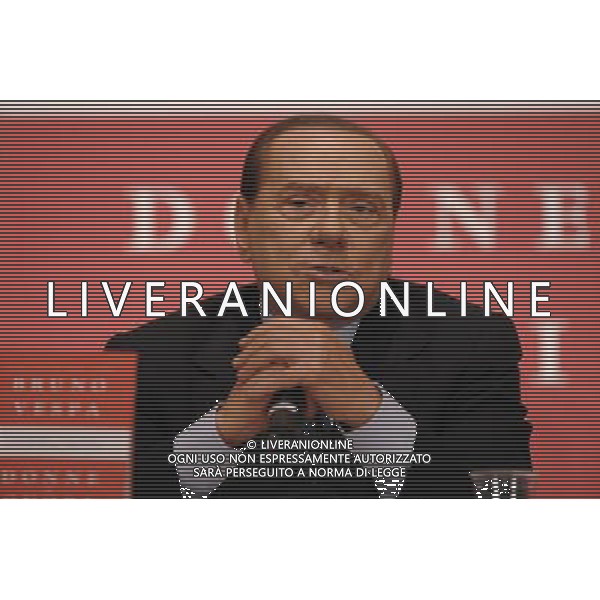 ROMA, 10 FEBBRAIO 2010 PRESENTAZIONE DEL LIBRO: DONNE DI CUORI DI B. VESPA NELLA FOTO: SILVIO BERLUSCONI ©AGENZIA ALDO LIVERANI SAS