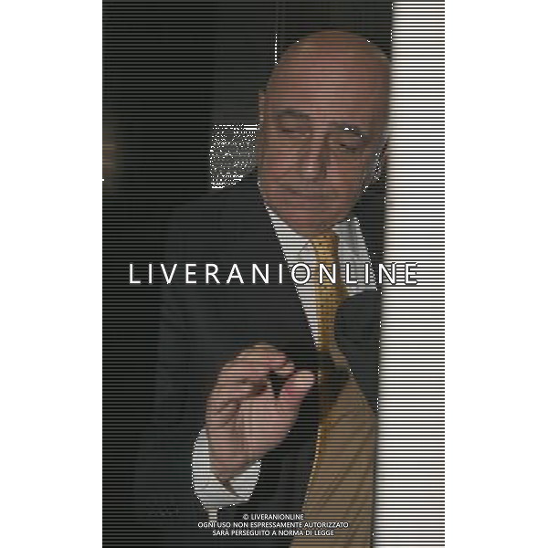 MILANO 11/02/2010 SPORT CALCIO - LEGA CALCIO ASSEMBLEA PRESIDENTI CALCIO DELLA SERIE A TIM NELLA FOTO: ADRIANO GALLIANI PH.FIOCHI/AG ALDO LIVERANI SAS