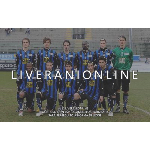 62¡ Torneo Viareggio Cup World Football Tournament Coppa Carnevale Quarti Viareggio - 11.02.2010 Atalanta-Palermo Nella Foto:ATALANTA-SQUADRA-FORMAZIONE /Ph.Vitez-Ag. Aldo Liverani