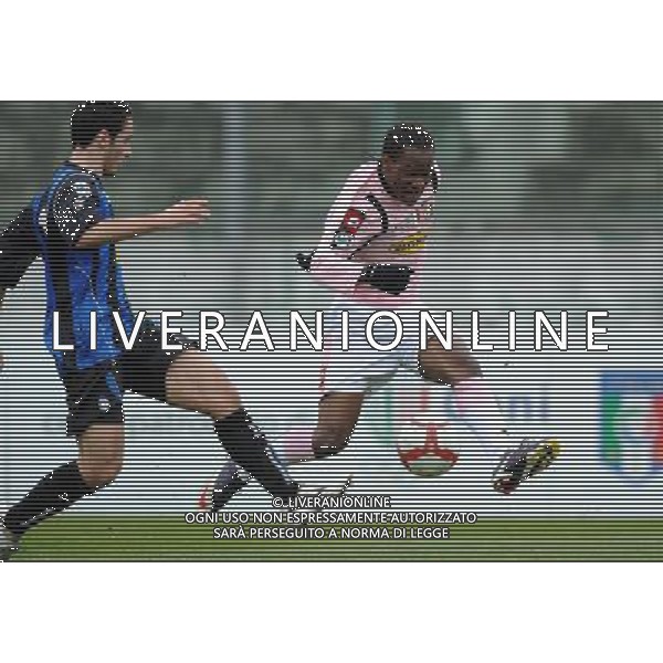 62¡ Torneo Viareggio Cup World Football Tournament Coppa Carnevale Quarti Viareggio - 11.02.2010 Atalanta-Palermo Nella Foto:MBAKOGU OCCASIONE /Ph.Vitez-Ag. Aldo Liverani