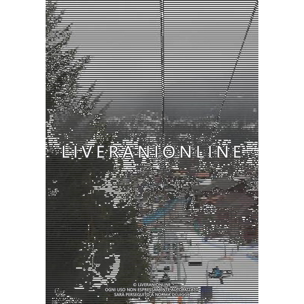 (100211) -- WHISTLER, Feb. 11, 2010 () -- Photo taken on Feb. 10, 2010 shows the snow scene at Whistler Olympic park for the Vancouver 2010 winter Olympic games in Whistler, Canada. (/Xu Jiajun) /Agenzia Aldo Liverani Sas - ITALY ONLY - CANADA: ULTIMI PREPARATIVI PER GLI IMPIANTI NEL VILLAGGIO OLIMPICO CHE OSPITERANNO I GIOCHI OLIMPICI INVERNALI DELLE OLIMPIADI DI VANCOUVER 2010