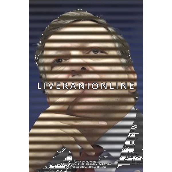 European Commission President Jose Manuel Barroso during a media conference after an EU summit in Brussels, Belgium on 2010-02-11 © by Wiktor Dabkowski /Agenzia Aldo Liverani Sas - ITALY ONLY - BRUXELLES: Summit della commissione europea sulla crisi economica e finanziaria dell\'europa
