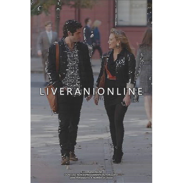 FILM\'Gossip Girl\' NELLA FOTO Penn Badgley, Hilary Duff AG ALDO LIVERANI