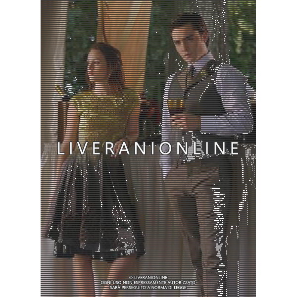 FILM\'Gossip Girl\' NELLA FOTO Leighton Meester, Ed Westwick AG ALDO LIVERANI