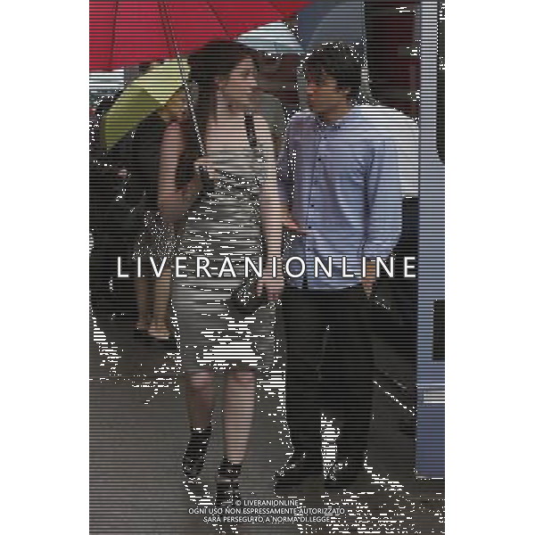 FILM\'Gossip Girl\' NELLA FOTO Michelle Trachtenberg, Chris Riggi AG ALDO LIVERANI