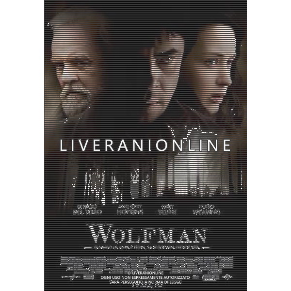 FILM\'The Wolfman\' NELLA FOTO LOCANDINA AG ALDO LIVERANI