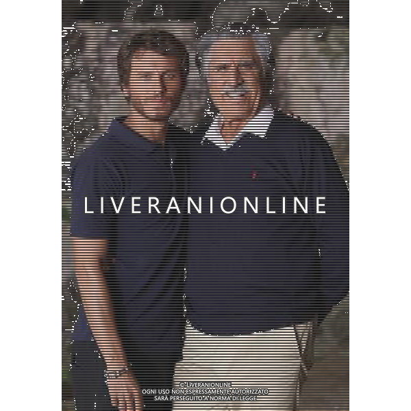 FICTION TELEVISIVA\'CAPRI 3\' NELLA FOTO Gabriele Greco, Lando Buzzanca AG ALDO LIVERANI