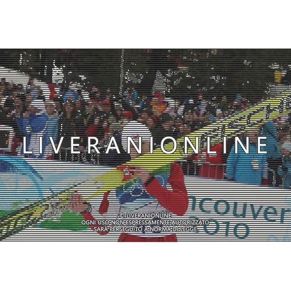 21mi GIOCHI OLIMPICI DI VANCOUVER ( CANADA) specialita\' ski jumping ( salto con gli sci) nella foto: ADAM MALYSZ ( Polonia) - medaglia argento © JERZY KLESZCZ / NEWSPIX.PL - Ag. Aldo Liverani sas ITALY ONLY 