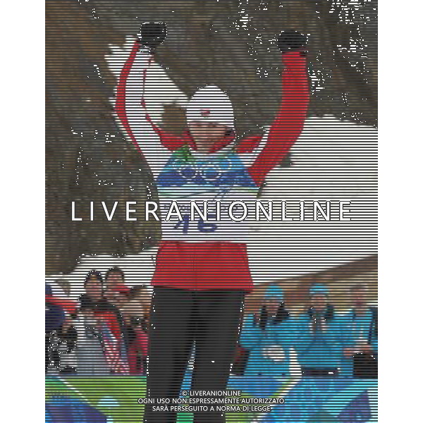 21mi GIOCHI OLIMPICI DI VANCOUVER ( CANADA) specialita\' ski jumping ( salto con gli sci) nella foto:ADAM MALYSZ ( Polonia) - medaglia argento © JERZY KLESZCZ / NEWSPIX.PL - Ag. Aldo Liverani sas ITALY ONLY 