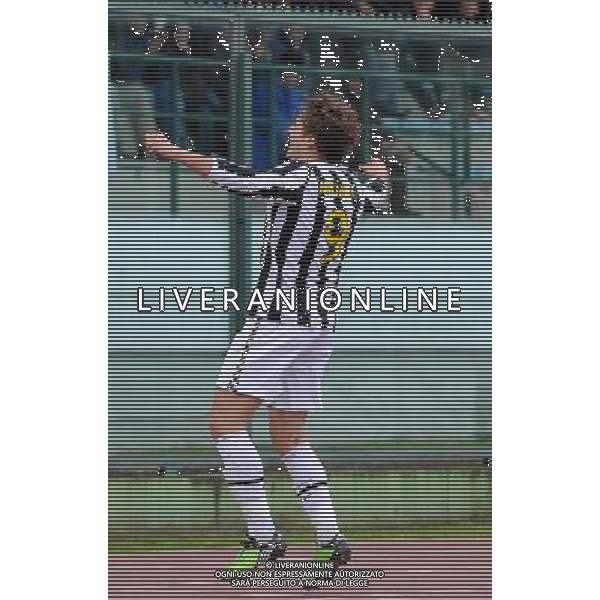 62Á Torneo Viareggio Cup World Football Tournament Coppa Carnevale Finale Viareggio - 15.02.2010 Juventus-Empoli Nella FotoL\'ESULTANZA DI CIRO IMMOBILE DOPO IL GOL /Ph.Vitez-Ag. Aldo Liverani