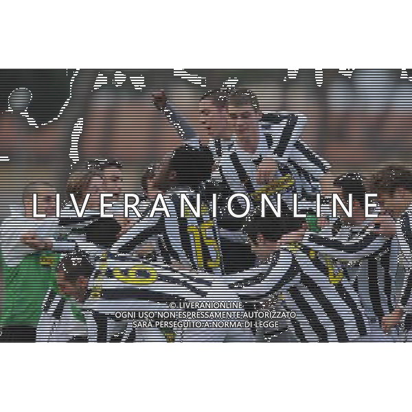 62Á Torneo Viareggio Cup World Football Tournament Coppa Carnevale Finale Viareggio - 15.02.2010 Juventus-Empoli Nella Foto:L\'ESULTANZA DI IMMOBILE CIRO DOPO IL GOL /Ph.Vitez-Ag. Aldo Liverani