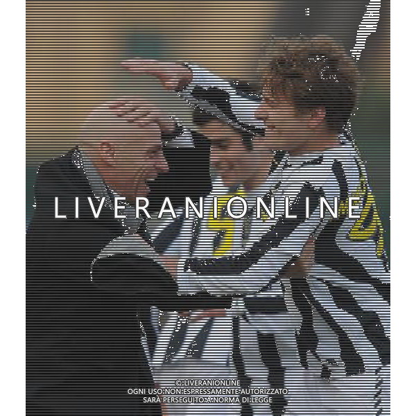 62Á Torneo Viareggio Cup World Football Tournament Coppa Carnevale Finale Viareggio - 15.02.2010 Juventus-Empoli Nella Foto:L\'ESULTANZA DI CIRO IMMOBILE DOPO IL GOL CON BRUNI LUCIANO /Ph.Vitez-Ag. Aldo Liverani