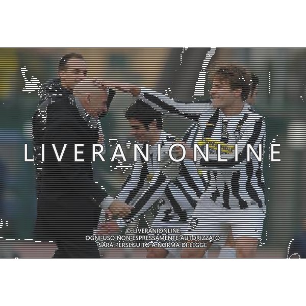 62Á Torneo Viareggio Cup World Football Tournament Coppa Carnevale Finale Viareggio - 15.02.2010 Juventus-Empoli Nella Foto:L\'ESULTANZA DI CIRO IMMOBILE DOPO IL GOL CON BRUNI LUCIANO /Ph.Vitez-Ag. Aldo Liverani