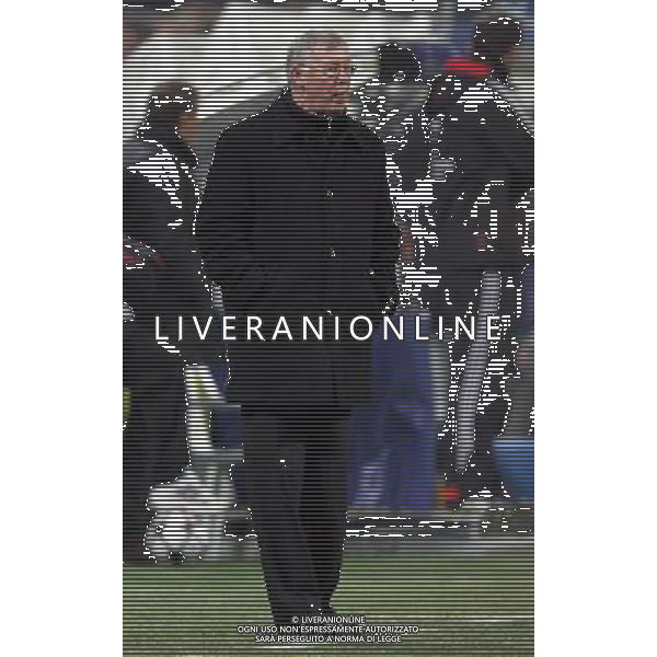 Champions League 2009/2010 Ottavi di Finale Milano - 16.02.2010 Milan-Manchester United Nella Foto: alex ferguson /luzzani-Ag. Aldo Liverani