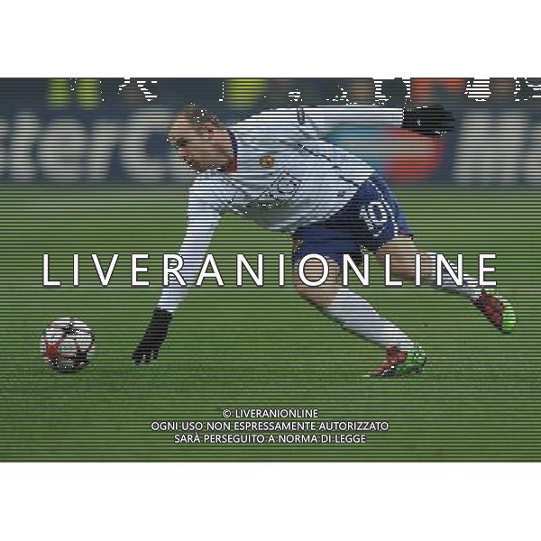 Champions League 2009/2010 Ottavi di Finale Milano - 16.02.2010 Milan-Manchester United Nella Foto:ROONEY /Ph.Vitez-Ag. Aldo Liverani