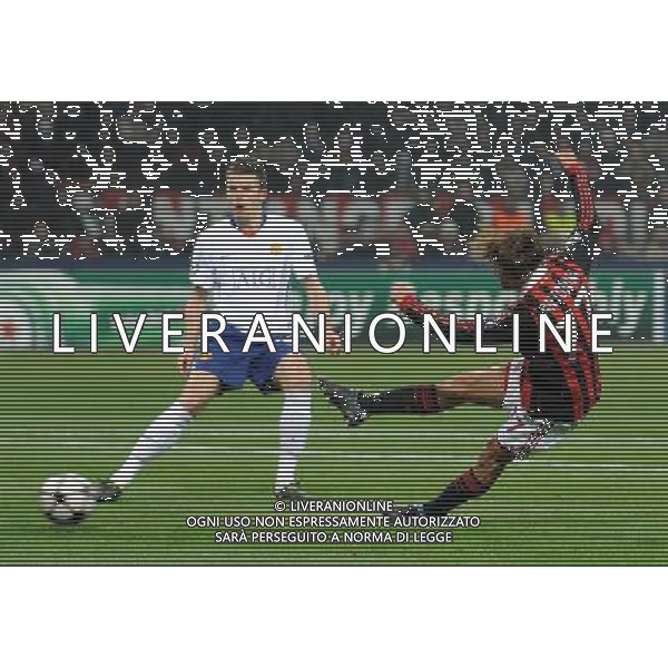 Champions League 2009/2010 Ottavi di Finale Milano - 16.02.2010 Milan-Manchester United Nella Foto:ANTONINI OCCASIONE /Ph.Vitez-Ag. Aldo Liverani