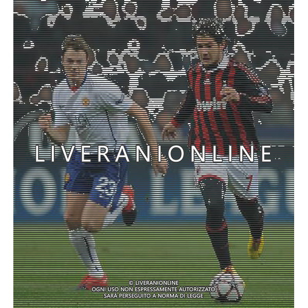 Champions League 2009/2010 Ottavi di Finale Milano - 16.02.2010 Milan-Manchester United Nella Foto:PATO /Ph.Vitez-Ag. Aldo Liverani