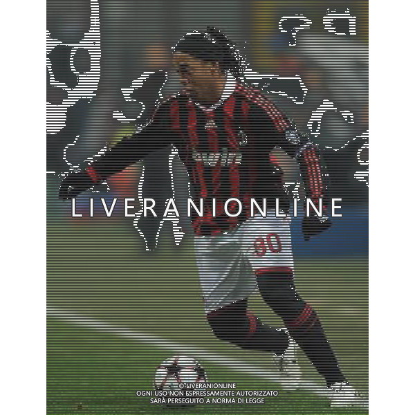 Champions League 2009/2010 Ottavi di Finale Milano - 16.02.2010 Milan-Manchester United Nella Foto:RONALDINHO /Ph.Vitez-Ag. Aldo Liverani